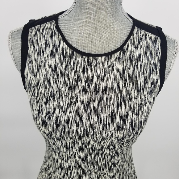 SOLD Sandro Open Back Printed Reve Dress Sz 1 - Picture 4 of 8